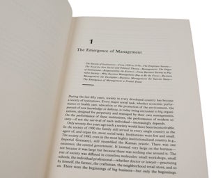 Management: Tasks, Responsibilities, Practices