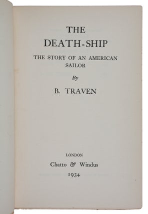 The Death-Ship: The Story of an American Sailor