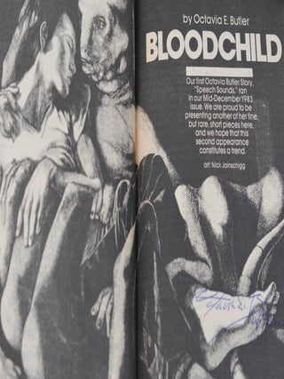 "Bloodchild" in Isaac Asimov's Science Fiction Magazine, Volume 8 Number 6, June 1984