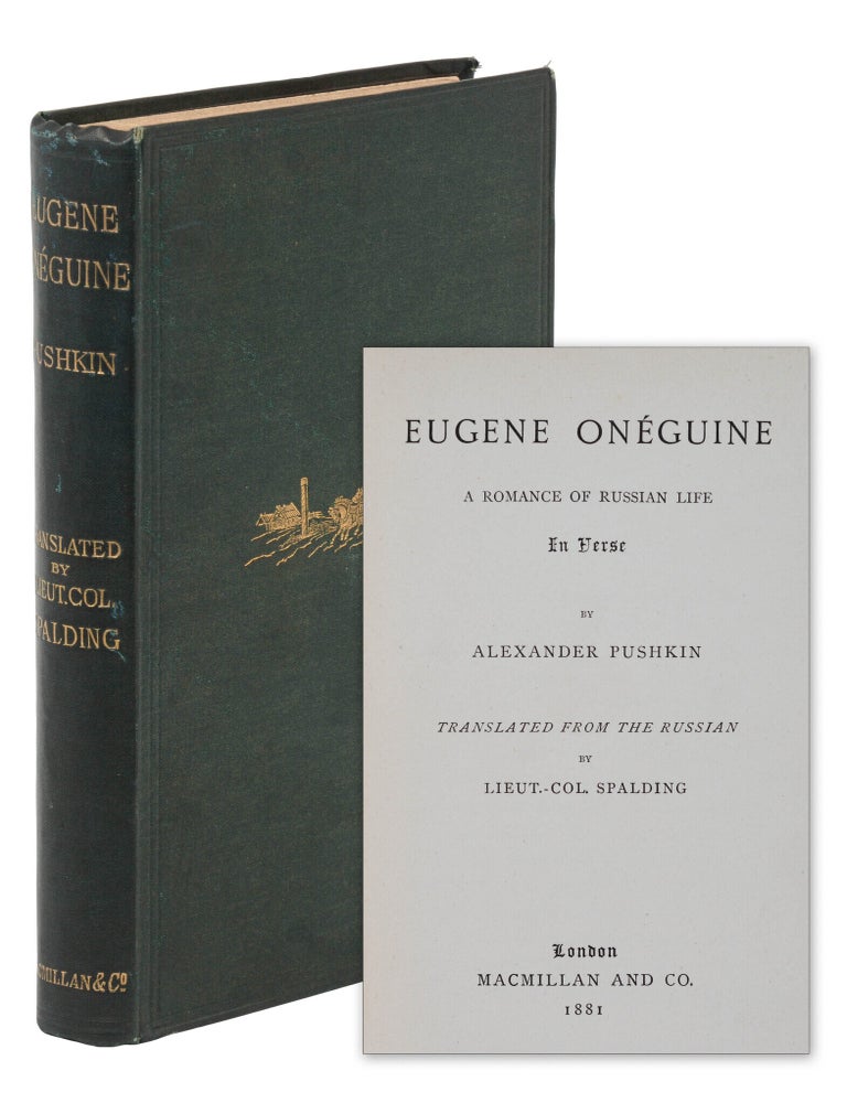 Item #140949638 Eugene Oneguine (Eugene Onegin). Alexander Pushkin, Henry Spalding.