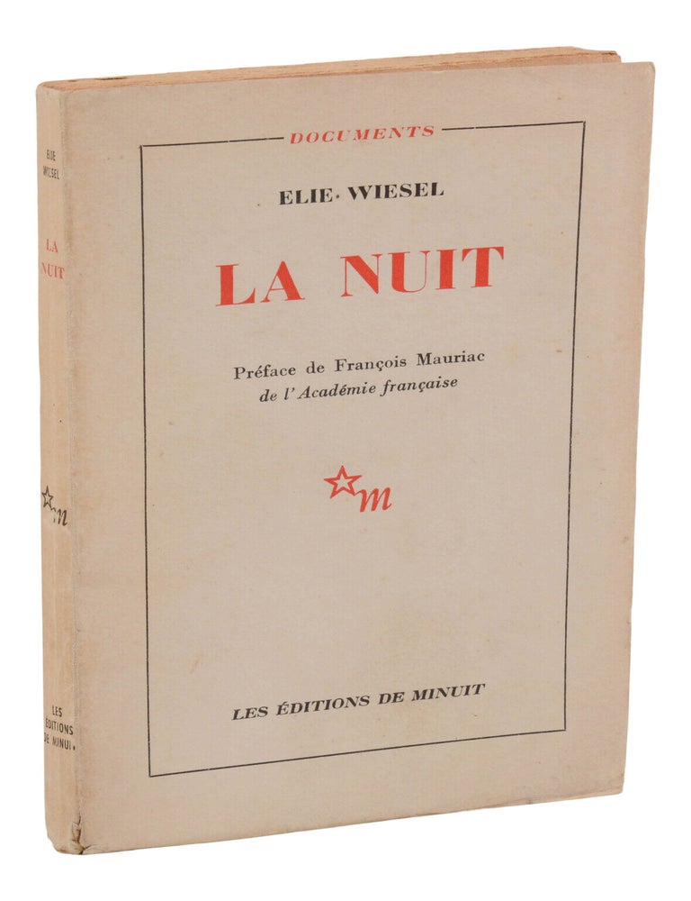Item #140949684 La Nuit [Night]. Elie Wiesel.