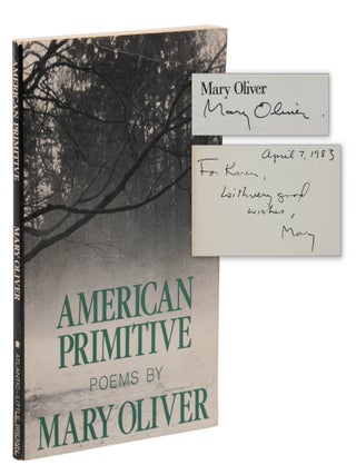 Item #140949694 American Primitive. Mary Oliver