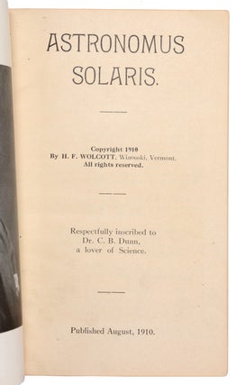 Astronomus Solaris
