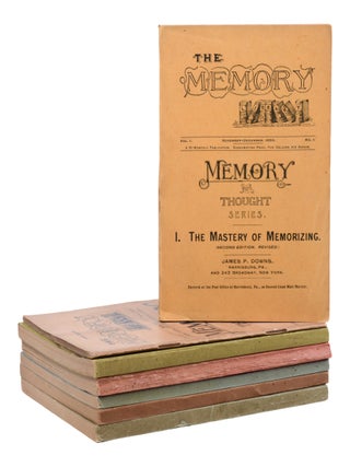 Item #140949730 The Memory Library. Memory and Thought Series. Numbers 1-6. James P. Downs