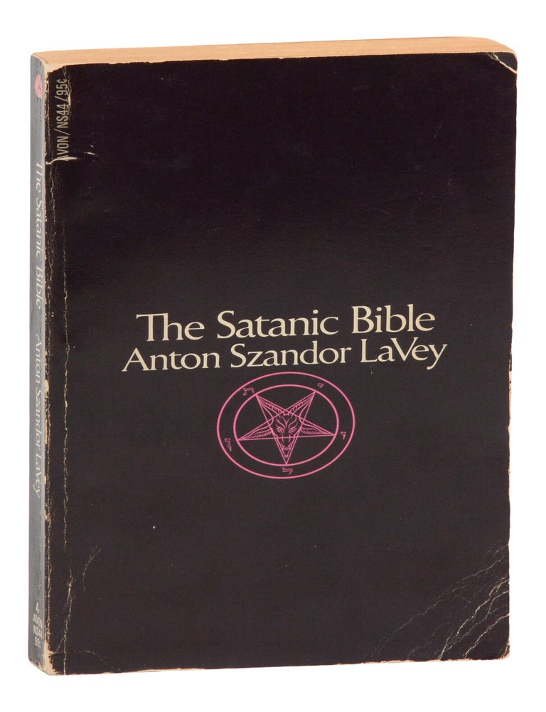 Item #140949801 The Satanic Bible. Anton LaVey, Burton H. Wolfe, Introduction.