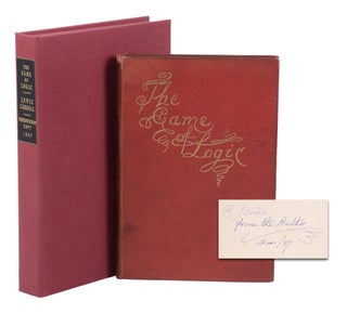 Item #140949840 The Game of Logic. Lewis Carroll, Charles Dodgson