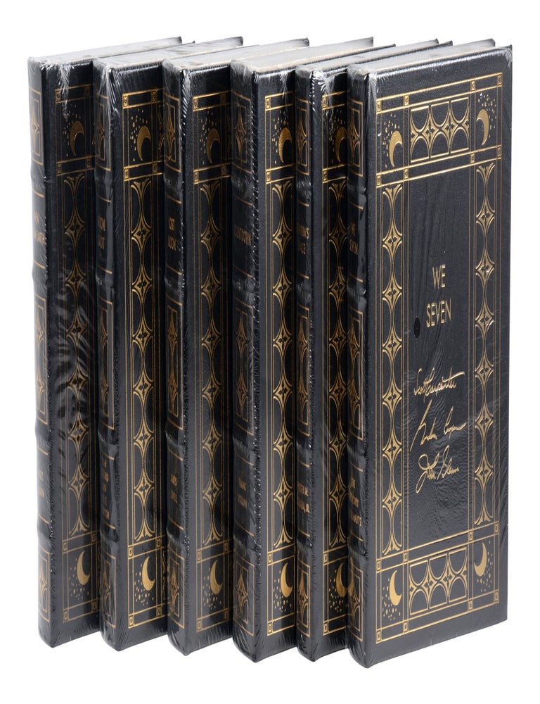 Item #140949858 The Astronaut's Library: Men From Earth, Moon Shot, Lost Moon, Countdown, Schirra's Space, We Seven. Buzz Aldrin, Malcolm McConnell, Alan Shepard, Deke Slayton, James Lovell, Jeffrey Kluger, Frank Borman, Robert Serling, Walter Schirra, Richard Billings, Scortt Carpenter, Gordon Cooper, John Glenn.