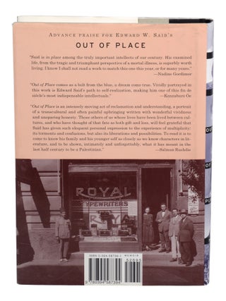 Out of Place: A Memoir