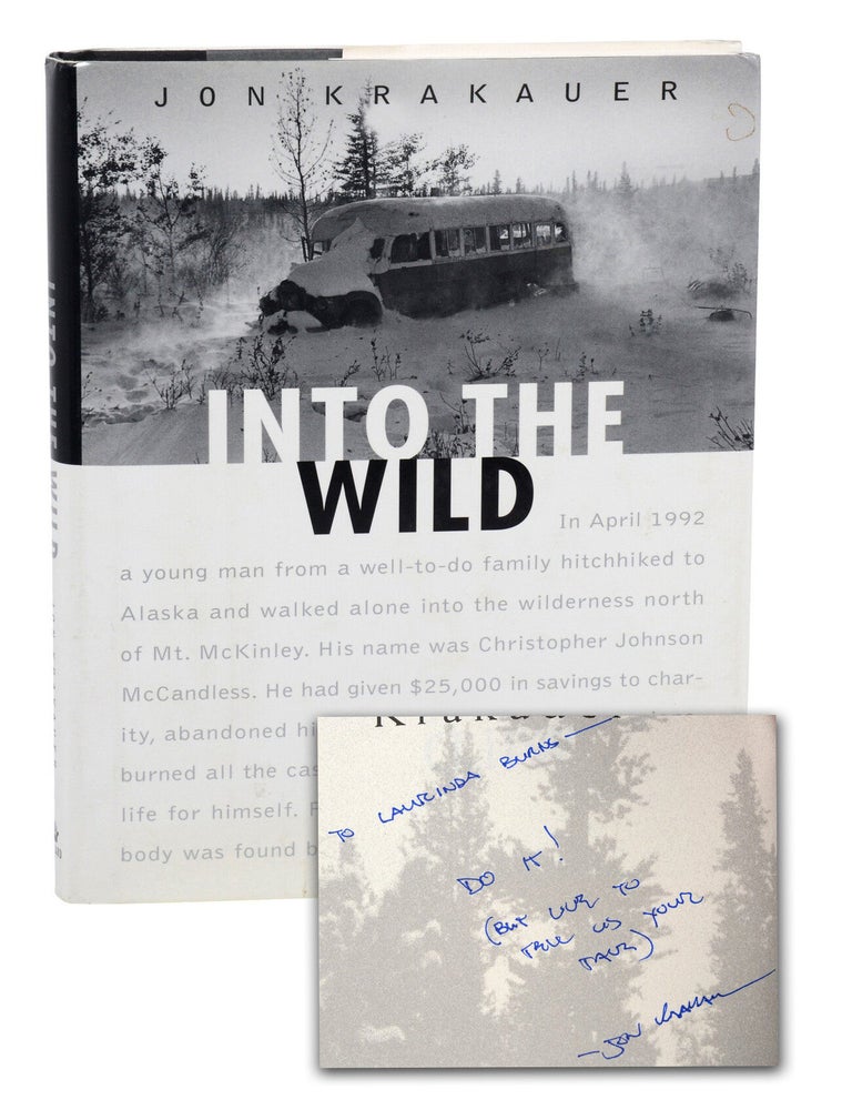 Item #140949873 Into the Wild. Jon Krakauer.