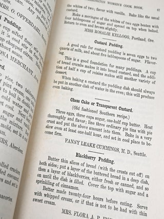 Washington Women's Cook Book