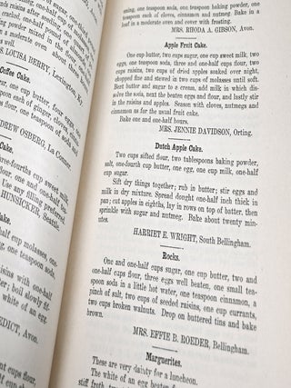 Washington Women's Cook Book