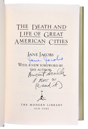 The Death and Life of Great American Cities