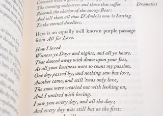 John Dryden: The Poet, The Dramatist, The Critic