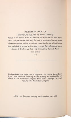 Profiles in Courage: Decisive Moments in the Lives of Celebrated Americans