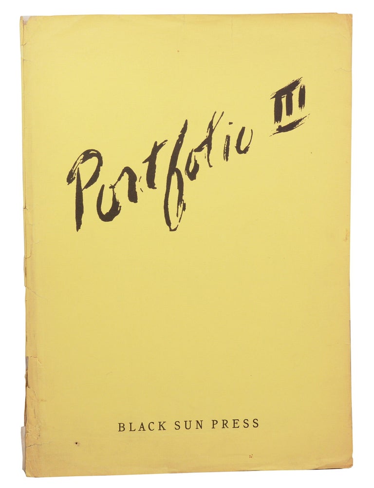 Item #140949984 "20 Tanks from Kasseldown" in Portfolio: An Intercontinental Quarterly Volume III, Spring 1946. Charles Bukowski, Caresse Crosby, Henry Miller, Kay Boyle, Harry Crosby, James Hanley, Jean Genet, Federico Garcia, WIlfredo Lam, Kenneth Rexroth, Jean-Paul Sartre, Artist.