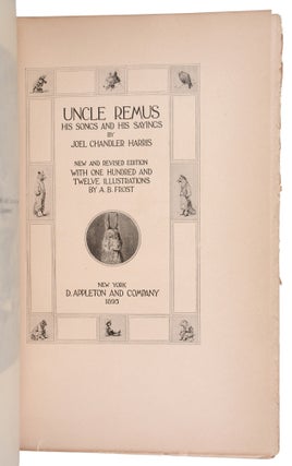 Uncle Remus: His Songs and His Sayings