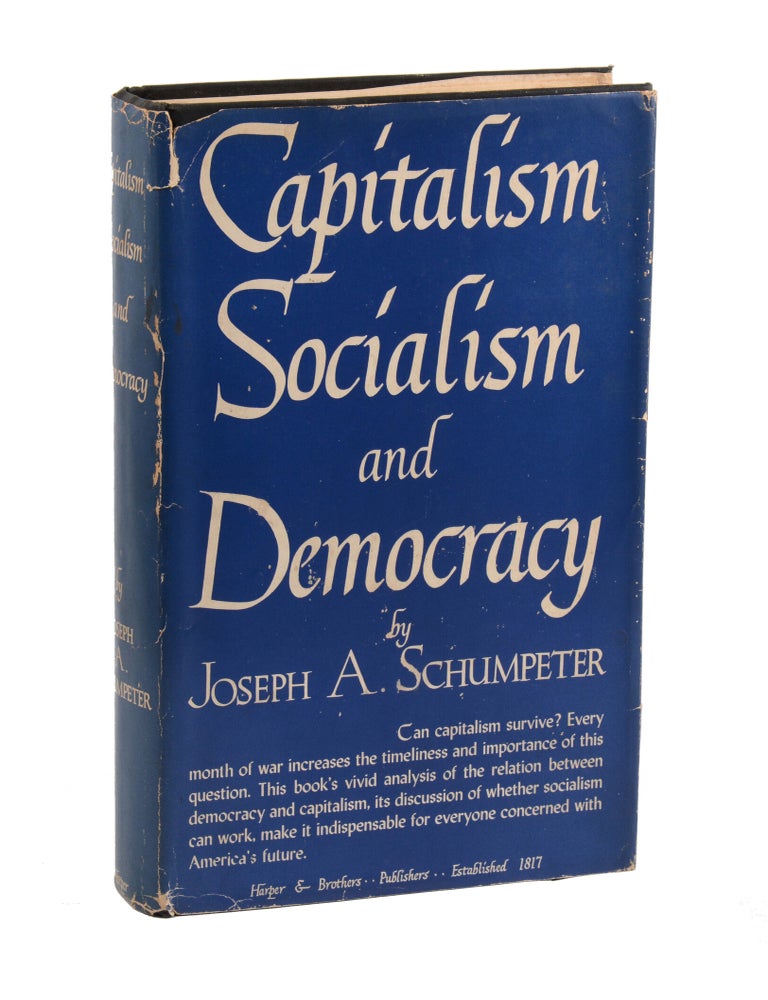 Item #140950018 Capitalism Socialism and Democracy. Joseph A. Schumpeter.