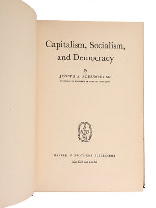 Capitalism Socialism and Democracy