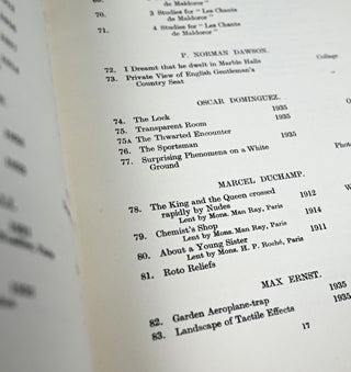 The International Surrealist Exhibition. Thursday, June 11th to Saturday, July 4th, 1936.