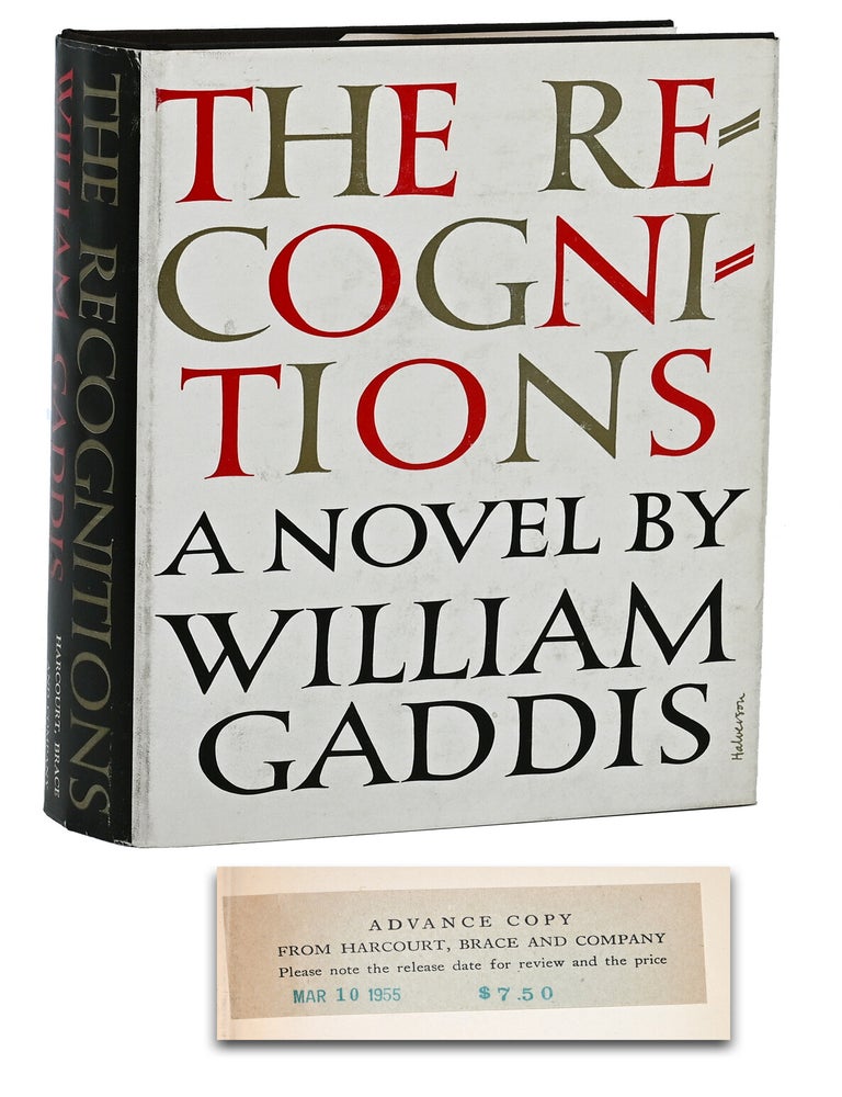 Item #140950083 The Recognitions. William Gaddis.