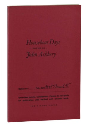 Item #150323008 Houseboat Days. John Ashbery