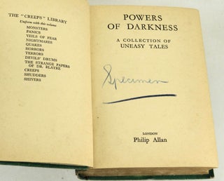 Powers of Darkness A Collection of Uneasy Tales