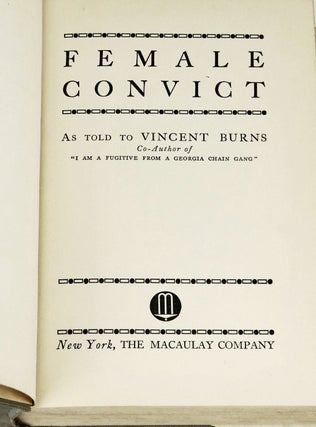Female Convict