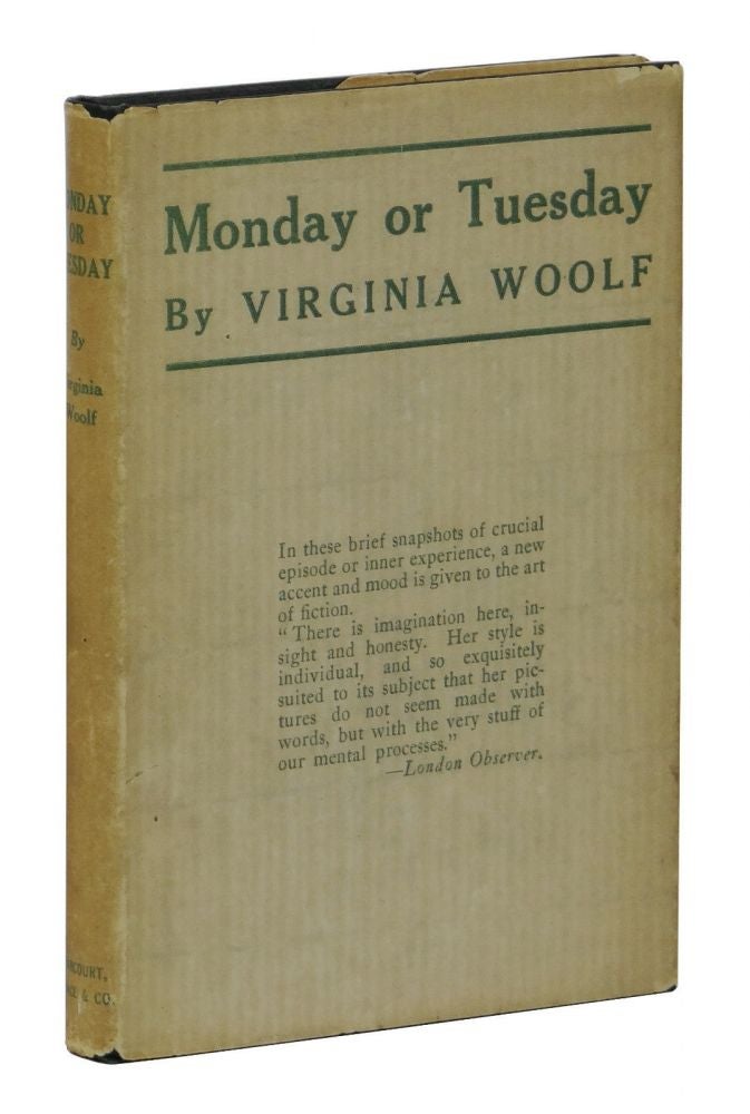 Item #150917002 Monday or Tuesday. Virginia Woolf.