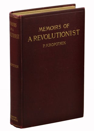 Item #160121004 Memoirs of a Revolutionist. Peter Kropotkin