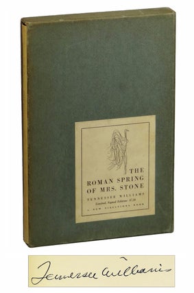 Item #160121008 The Roman Spring Of Mrs. Stone. Tennessee Williams