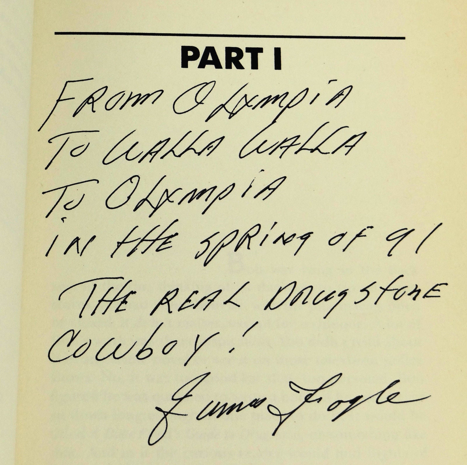 Drugstore Cowboy | James Fogle | First Edition