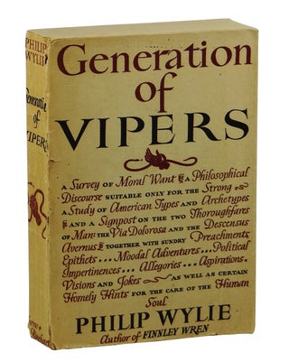 Item #160223014 Generation of Vipers. Philip Wylie