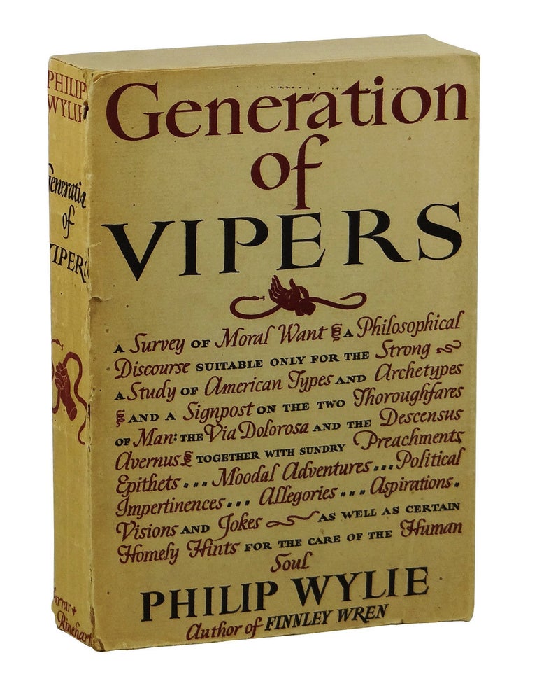 Item #160223014 Generation of Vipers. Philip Wylie.
