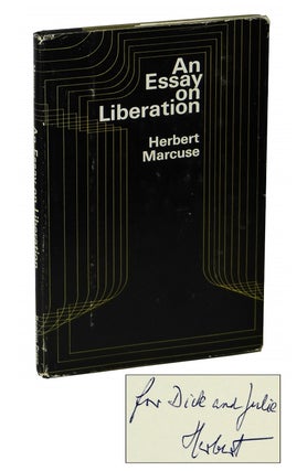 Item #160606012 An Essay on Liberation. Herbert Marcuse