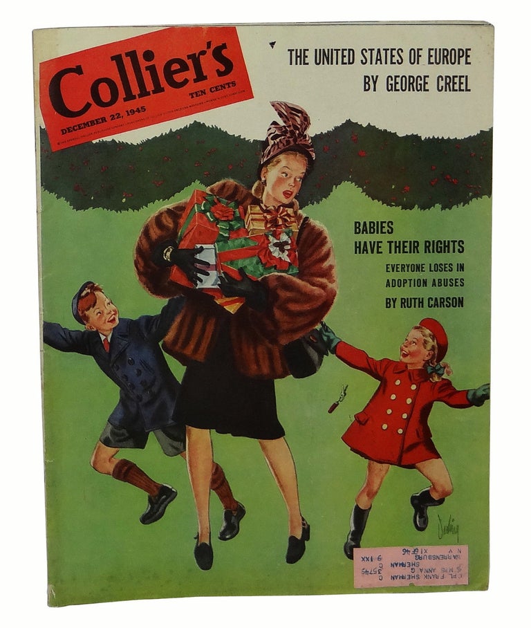 Item #160630006 "I'm Crazy" in Collier's, December 22, 1945. J. D. Salinger.