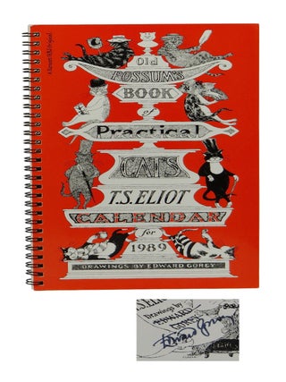 Item #161029003 Old Possum's Book of Practical Cats Calendar for 1989. Edward Gorey