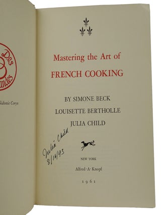 Mastering the Art of French Cooking