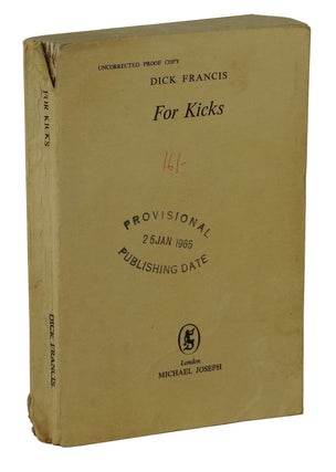 Item #161202003 For Kicks. Dick Francis
