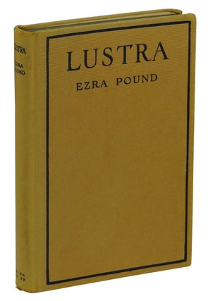Item #161213001 Lustra. Ezra Pound