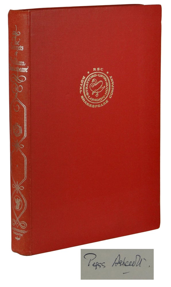 Item #170118004 The Royal Shakespeare Theatre edition of the sonnets of William Shakespeare. William Shakespeare.