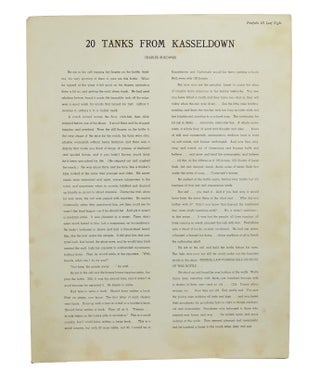 Portfolio: An Intercontinental Quarterly Volume III, Spring 1946 (Including the poem "20 Tanks from Kasseldown")