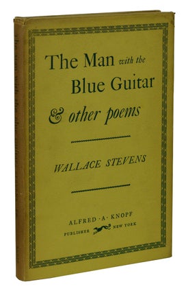 Item #170310004 The Man with the Blue Guitar. Wallace Stevens