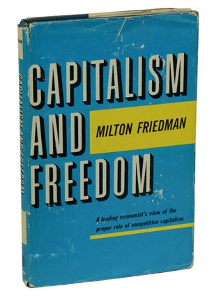 Item #170418003 Capitalism and Freedom. Milton Friedman