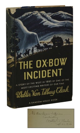 Item #170627023 The Ox-Bow Incident. Walter Van Tilsburg Clark