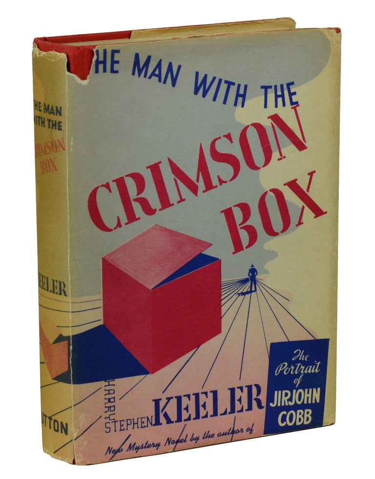 Item #170706003 The Man with the Crimson Box. Harry Stephen Keeler.
