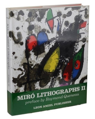 Item #170906002 Miro Lithographs II. Joan Miro, Raymond Queneau, Preface