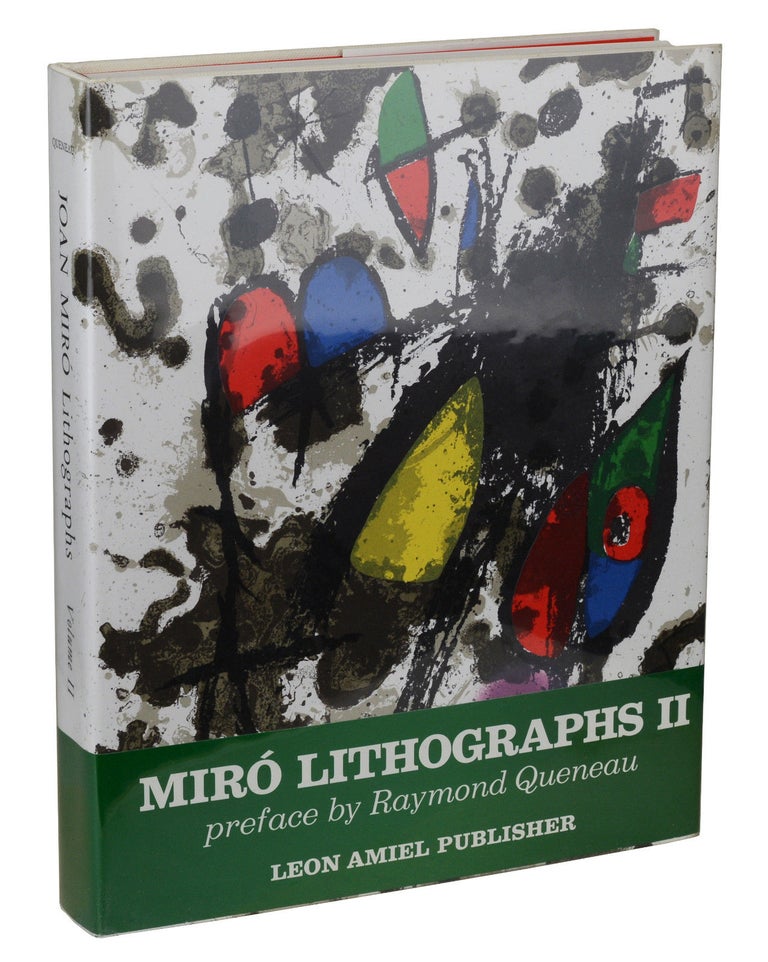 Item #170906002 Miro Lithographs II. Joan Miro, Raymond Queneau, Preface.