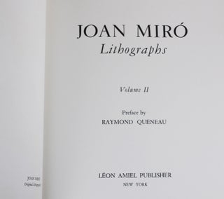 Miro Lithographs II