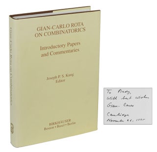 Item #170909009 Gian-Carlo Rota on Combinatorics: Introductory Papers and Commentaries....