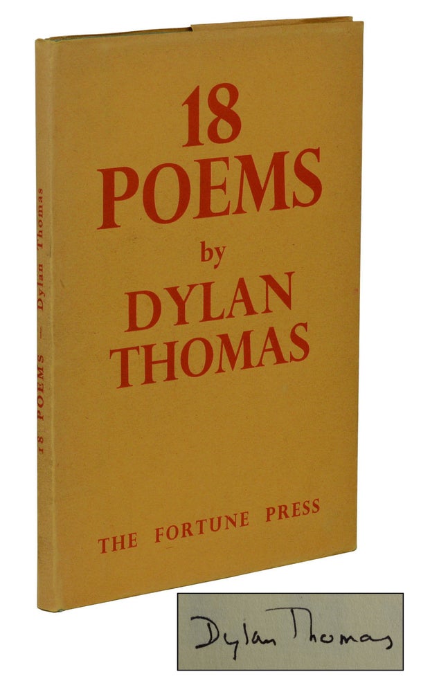 Item #171012002 18 Poems. Dylan Thomas.